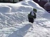 【動画】まるで雪上に舞い降りた緑の妖精!! 超絶可愛いはしゃぎっぷりなのだが…