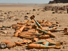 ドイツ空軍の不発弾、大洪水後に大量に見つかる!=英
