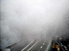 【スクープ!!】渋谷・首都高が煙に包まれる火事が発生!!