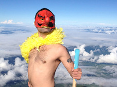【スクープ】富士山山頂に、天狗が出現!?