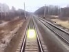 【衝撃動画】列車を追いかけるUFOが多数出現!? テレビで話題に