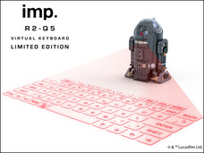 スター・ウォーズの帝国軍人気キャラの「投影式バーチャルキーボード」が限定発売! 打鍵時には“お馴染みの音”も!