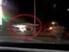 【衝撃動画】警察が巨大UFOを誘導する様子が激写される!! 向かう先は「エリア51」か!?=米・ネバダ州