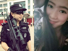 「俺を捕まえに来てくれ!」中国・美人すぎる“エキゾチック”特殊警察に、ネット民熱狂中