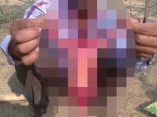 【閲覧注意】インドで「家族連れの小人」のうちの1体が捕獲される!! こんな姿をしていたのか……