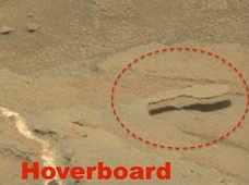 火星を浮遊する「ホバーボード」と「スプーン」が発見される! 本当に浮いているとしか思えない!!
