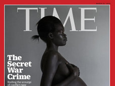 TIME誌の表紙グラビアがまた物議! レイプされHIVに感染した黒人女性のヌードを表紙に