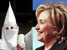 【米大統領選】KKKのリーダーがヒラリー候補への支持表明! 「彼女には秘密の“行動計画”がある」