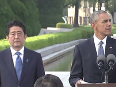 オバマ広島訪問で得意満面! 安倍首相が被爆者にしてきたこと…コピペ挨拶、非核三原則外し、国連で核兵器使用主張