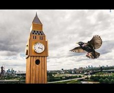 ロンドンに名所の形をした鳥の巣箱が登場!