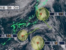【緊急警告】「トリプル台風」の後にM5以上の巨大地震が来る!? “進路と震源地”の関係を発見、前例多数!