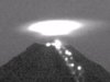 【衝撃動画】メキシコの火山上空に全長600m超の「円盤型UFO」が出現! 専門家「火口でエネルギーを充電している」