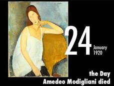 1月24日は、画家モディリアーニが破滅した日 ― 欲望と酒と麻薬に溺れた壮絶人生