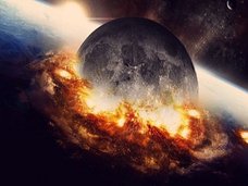 【ガチ科学】月が地球に落ちてくることが判明!「逆ジャイアント・インパクト」で人類滅亡が確定か!?