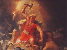 致死率99.999%! 神すら容易に扱えない北欧神話最強武器「ミョルニル」と雷神「トール」の真相!