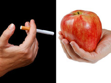 1日1個のリンゴがタバコから肺を守る!? 「慢性閉塞性肺疾患(COPD)」に一筋の光明