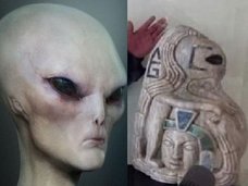 古代マヤ文明はエイリアンに支配されていた!? 1600年前の“グレイ・タイプ”の像が発掘され動揺広がる=メキシコ