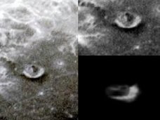 【衝撃】グーグルムーンで月面を移動する宇宙人基地が発見される! やはりUFOは月から地球にやって来ている可能性