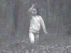 森の監視カメラが捉えた超クッキリ心霊写真に全米大パニック! 少女は異次元トラベラーだった!?