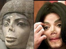 【衝撃】古代エジプトの彫像にマイケル・ジャクソンを発見!! 中世では画家としても活躍、深まるタイムトラベラー疑惑!