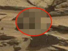 火星の大地を散歩する“トカゲ”をNASAが再び激撮! “謎の紋章とドア”も同時発見される異常事態