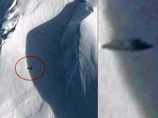 【衝撃画像】南極に隠された“16m超の巨大UFO”がグーグルアースで発見される! 専門家「窓らしきものも確認」「ナチス製の可能性」