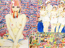 【開催中】死刑囚作品展「極限芸術」が放つ圧倒的エネルギー! この筆圧と存在感…死刑制度の是非を超えて“人間”を感じろ!