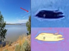 アメリカで「漆黒の円盤型UFO」が激写される! 元米空軍兵士も「こんなものは見たことがない」