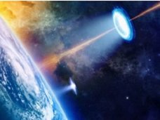 【衝撃】すでに人類が宇宙人と戦争していた決定的証拠が激撮される! 地球からUFOを狙った「地対宇宙レーザー」発射、ワームホールの可能性も!