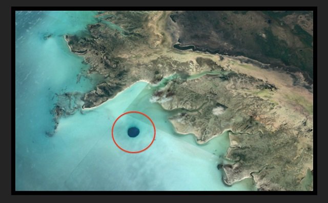 西インド諸島で宇宙人基地のUFO出入口（直径500m）が発見される!! グーグルアースで発覚、研究家断言「海は最高の隠れ場所」の画像2