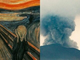 バリ「アグン山」の噴火は世界の空を“不気味な色”に変える！ 学者が断言、噴煙高さ1万m超えで全人類が「ムンクの叫び」状態に（現在9000m）！