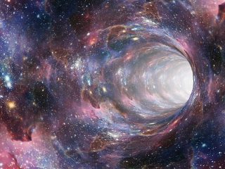 ブラックホールがワームホールに飲み込まれたらどうなる!? 超ブッ飛んだふるまいを見せると判明！（最新研究）