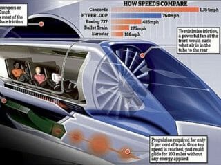 近未来の真空輸送車「ハイパーループ」が本気で凄い！ 浮遊&時速1000km超で移動、“米軍公認UFO”との類似性も!?
