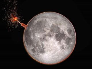 地球上のあらゆる問題を解決する「月爆破論」とは!? 核兵器で木っ端微塵に… ガチ検討されていた！