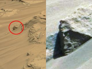 「火星の人面岩」が再び発見される!? 古代火星人の顔を象っている… 研究家が主張