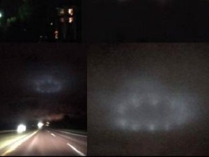 【衝撃動画】WTF!! 夜空で環状に並んだ12の光… ガチの円盤UFOが美しすぎて叫ぶレベル！ 4分間動かず、突然消えたYO！