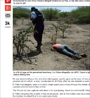 150人以上を地獄の惨殺! メキシコギャングが震え上がった美人親分ラ・チャイナ!!の画像3