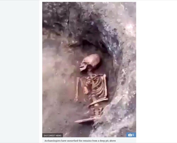 ロシアで正体不明「古代エイリアン女性」の骸骨が発見される！ 謎の長頭、白すぎる歯… パラカスの頭蓋骨と関連か!?の画像3