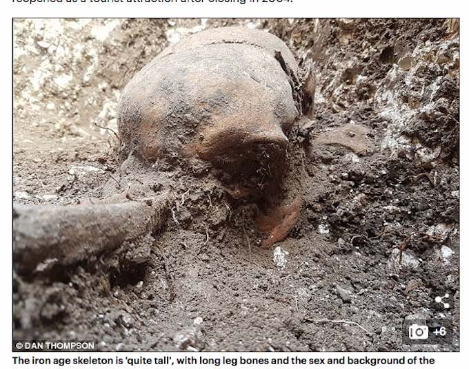2800年前の封印された地下拷問室で謎の人骨が出土! 性別、死因、屈葬の理由… 何もかも不明で不気味すぎる!=英の画像2