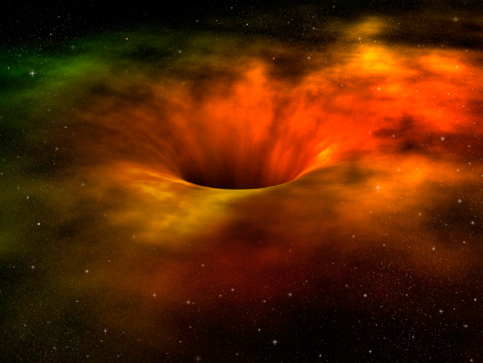 2つの巨大ブラックホールが合体？シグナルを発するクエーサーの正体とは？の画像1