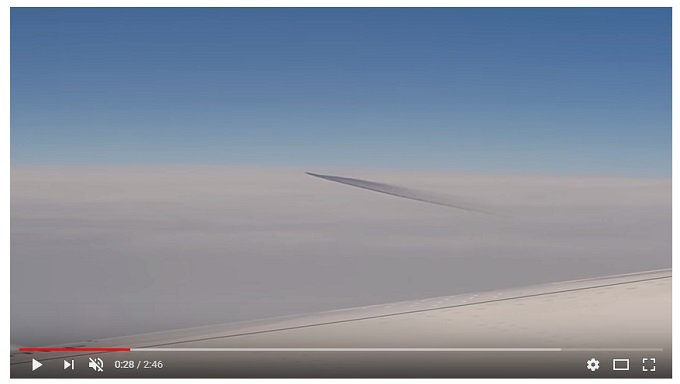 【今年最強のUFO動画】旅客機がトルコ上空で巨大ばかうけ型UFOとニアミス! ガチ映像を乗客が撮影、謎すぎる動き!の画像2