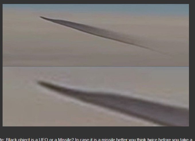 【今年最強のUFO動画】旅客機がトルコ上空で巨大ばかうけ型UFOとニアミス! ガチ映像を乗客が撮影、謎すぎる動き!の画像3