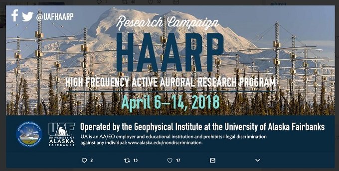 地震・気象兵器「HAARP」が大規模実験を開始＆再稼働！ 4月14日まで、スポンサーは米軍や政府機関…来るか天変地異!?の画像1