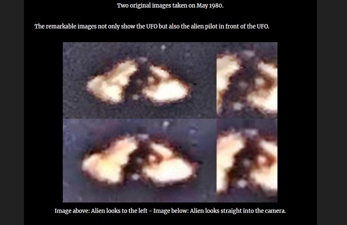 船型UFOを漕ぐ必死過ぎる宇宙人画像が公開される! 夕日をバックにエイリアンがクッキリ!=米の画像2