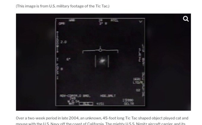 「地球のものではないUFO」と結論、米軍の13ページUFOレポートが暴露される! 高度な飛行や特殊能力にも言及の画像1