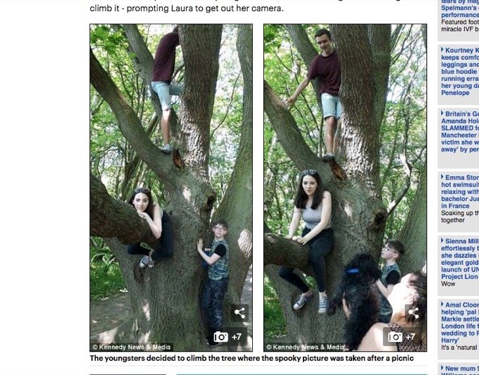 本物の心霊写真か? 少年の背後に呪怨の男の子の姿!の画像3