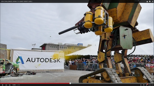 米国の巨大ロボットが水道橋重工の「クラタス」に決闘を申し込む！ 日米ロボット・バトルが始まる!?の画像1