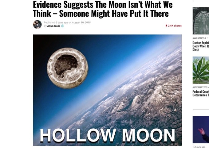 月は人工天体、宇宙人が意図的に作成したもの! 月面のUFO画像が証明…巨大天体「ティアマト」とニビルも月の成り立ちに関連の画像2