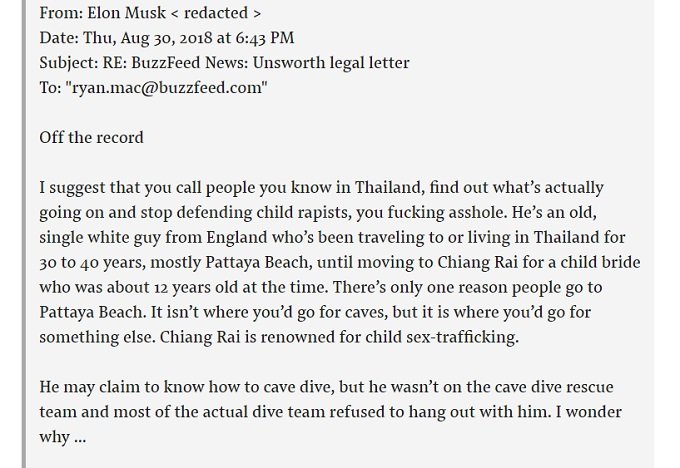 「タイ洞窟で少年救助のダイバーは小児性愛者」月旅行で話題のイーロン・マスク、SNS発言で大炎上→訴訟へ!の画像3
