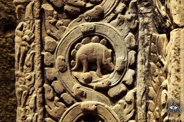【オーパーツ世界探訪】12世紀に恐竜と暮らしていた「異次元の地」があった? 古寺院遺跡タ・プロームの謎!! の画像6